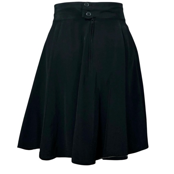 String Bean Flare Black Skirt - Picture 3 of 5